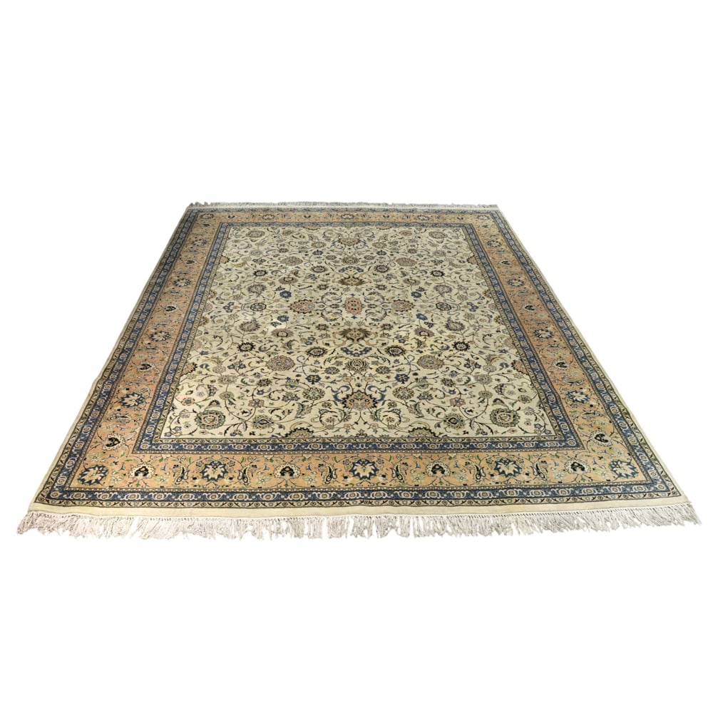 A Pakistani Tabriz style carpet (1 of 4)