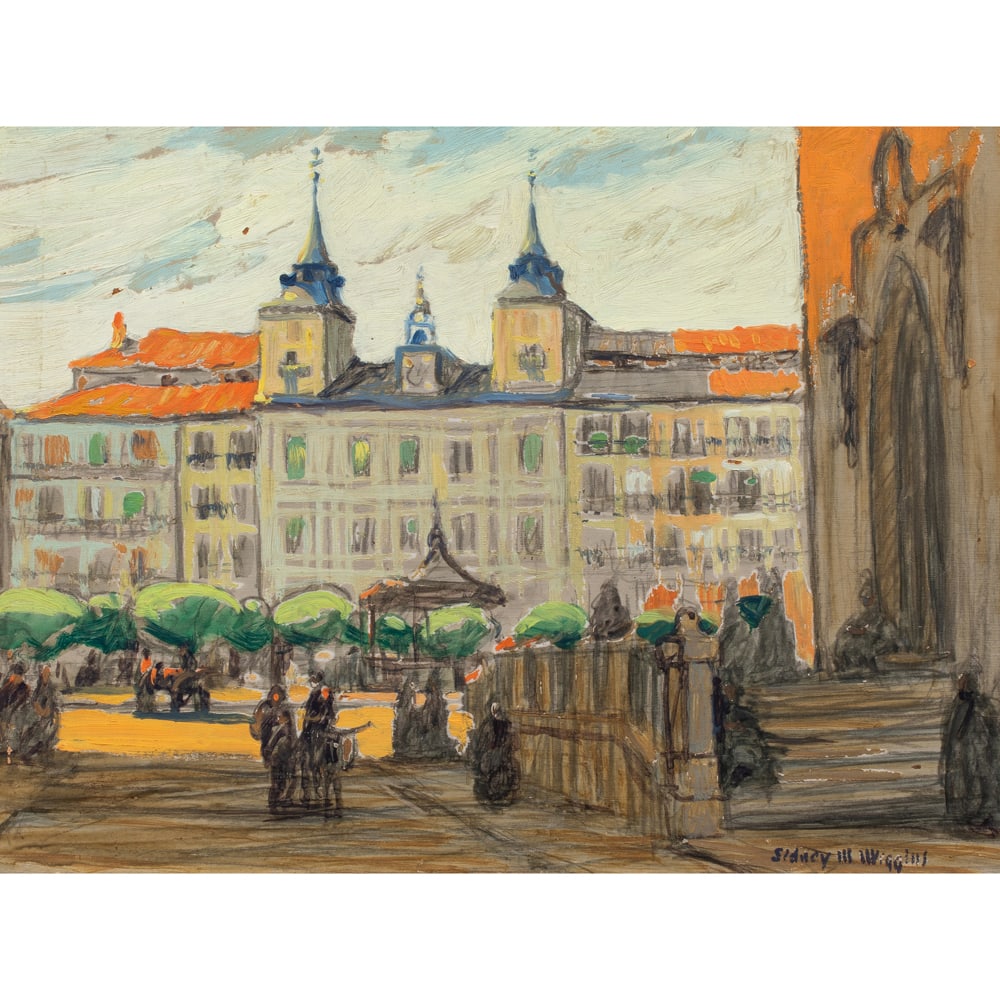 Painting, Sidney Miller Wiggins (1 of 4)