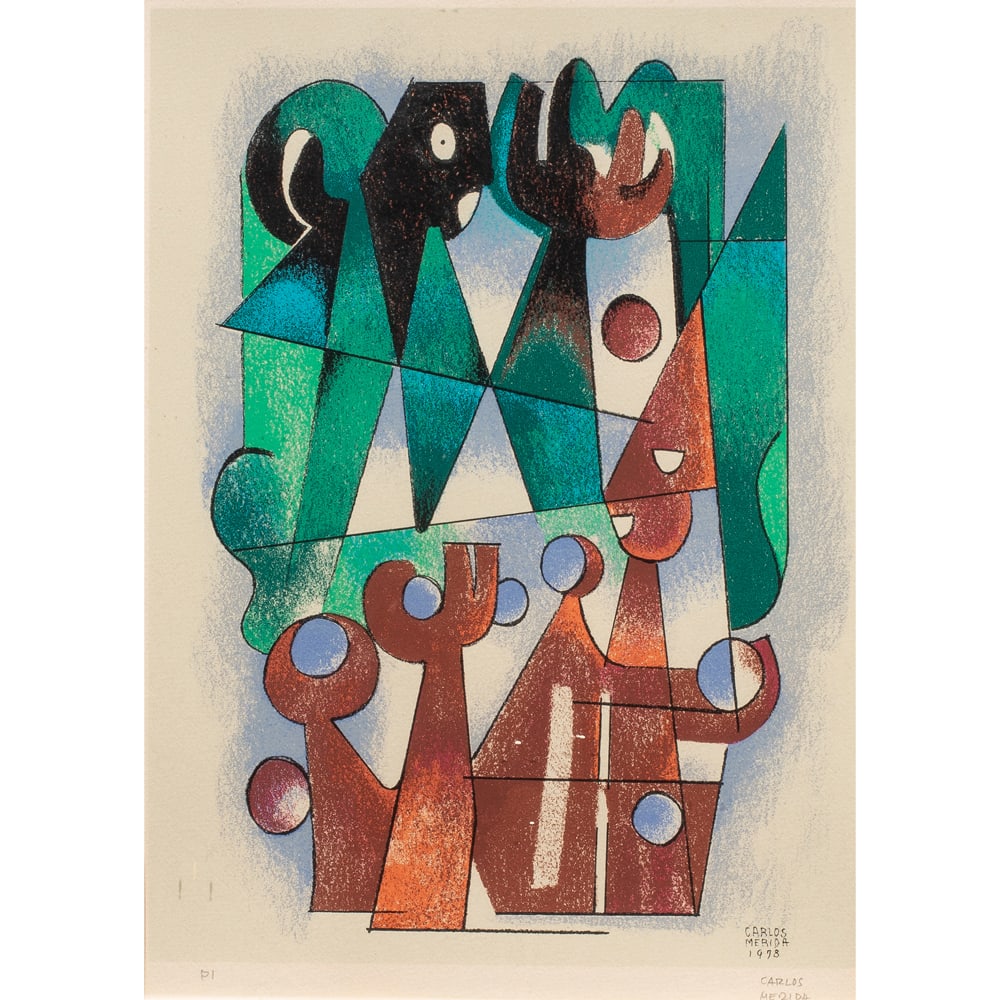 Print, Carlos Merida (1 of 5)