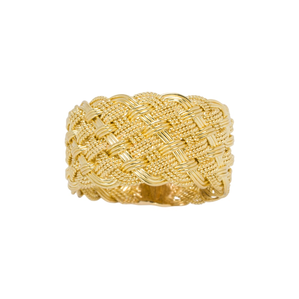 An 18k gold ring - 2