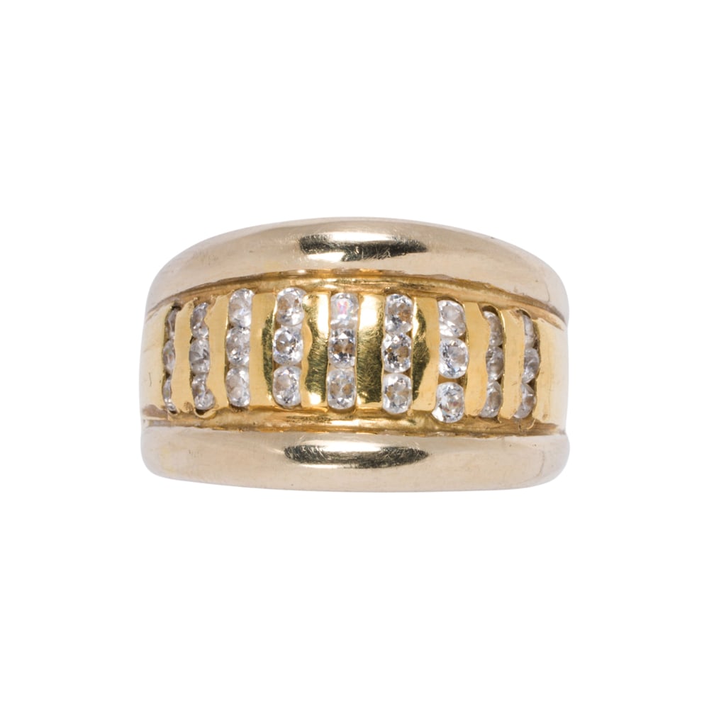A diamond and 14k gold ring (1 of 2)