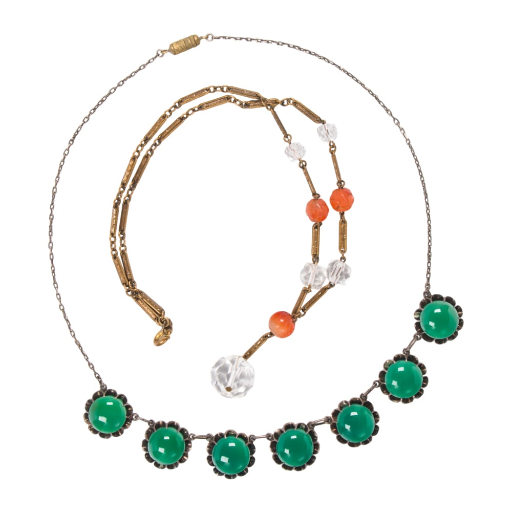 Two hardstone necklaces (1 of 1)