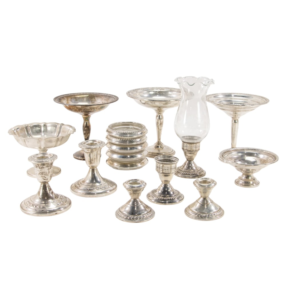 A group of weighted sterling table articles (1 of 2)
