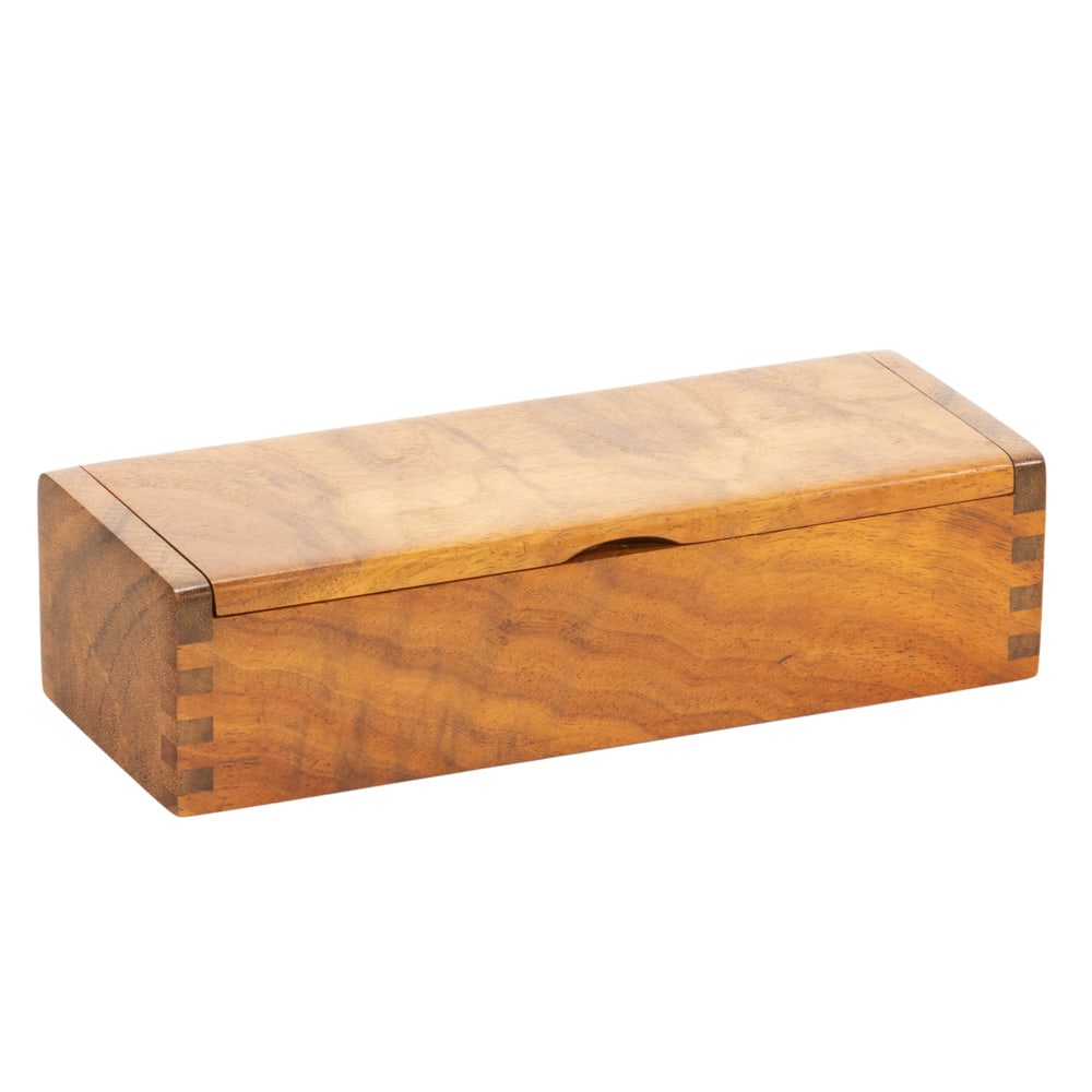 A Hawaiian koa wood desk box (1 of 1)