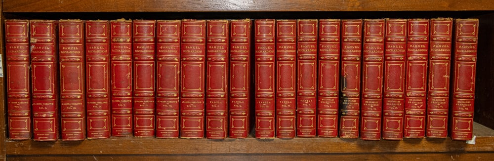 Twenty volumes of The Novels of Samuel Richardson (1 of 1)