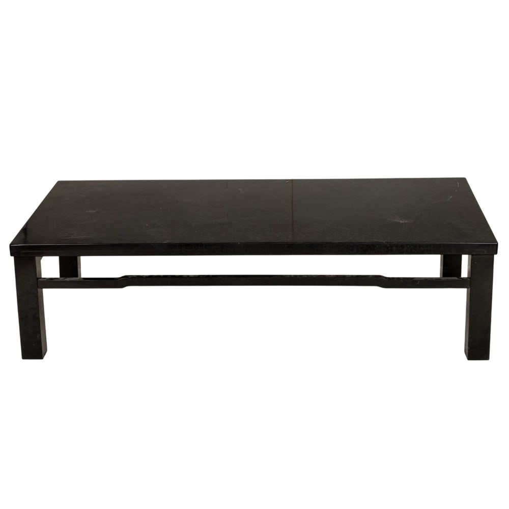 A modern black lacquer coffee table (1 of 1)
