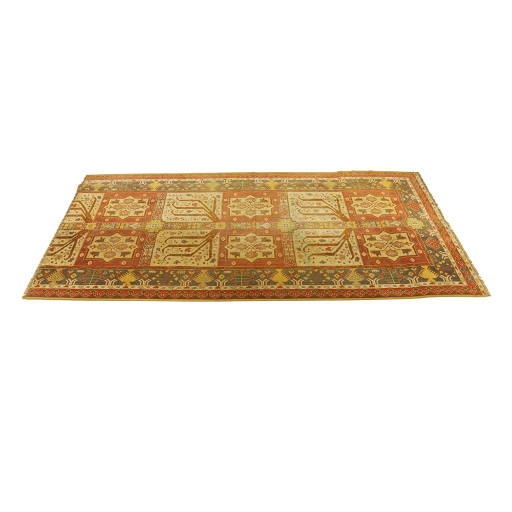 A semi antique table cover (1 of 4)