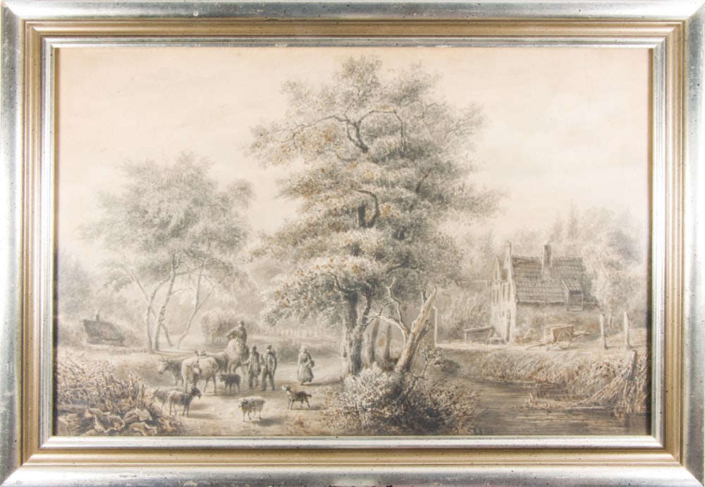Watercolor, Continental School (19th century) (1 of 1)
