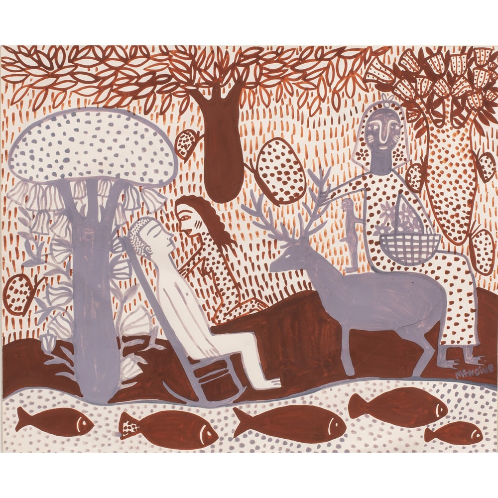 Work on Paper, Manuel Mendive (1 of 4)