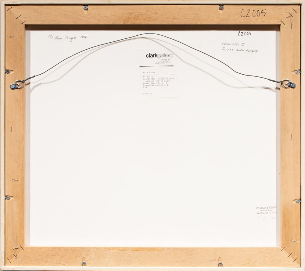 Work on paper, Alan Magee - 3
