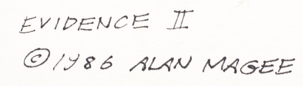 Work on paper, Alan Magee - 6