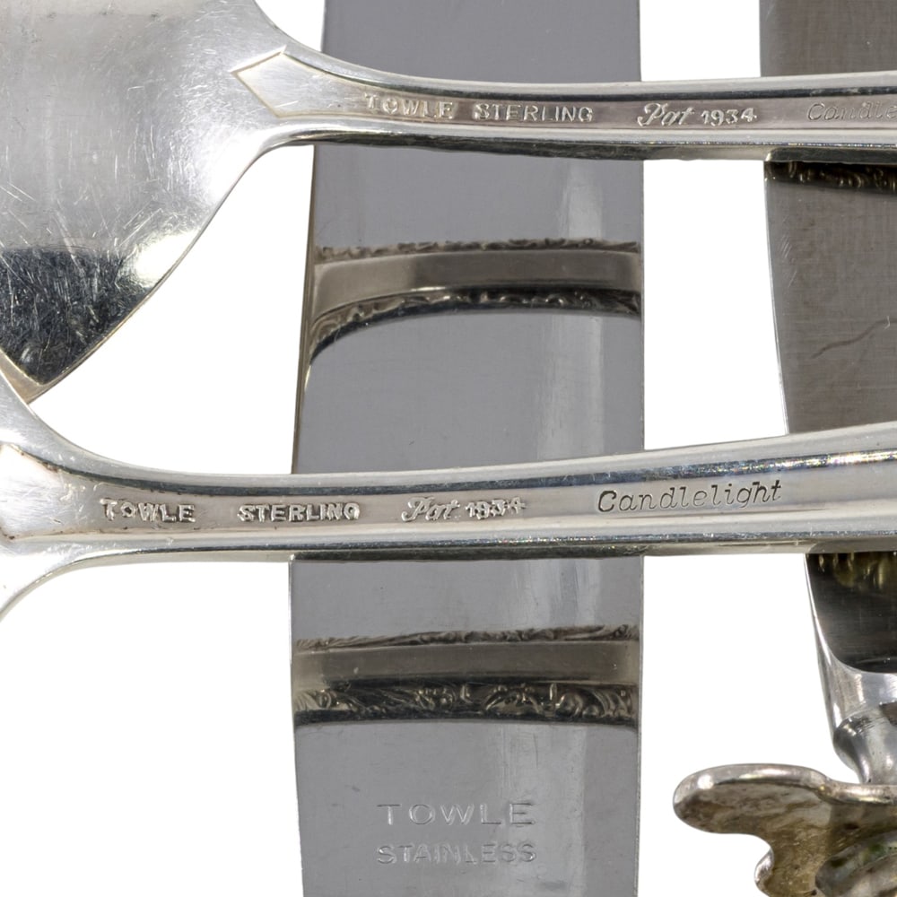 A sterling flatware set, Towle, Candlelight - 4