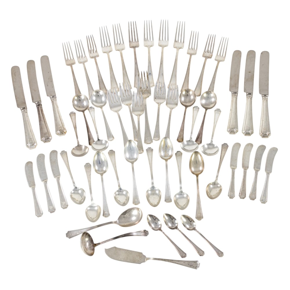 A sterling flatware set, Durgin, Fairfax - 2