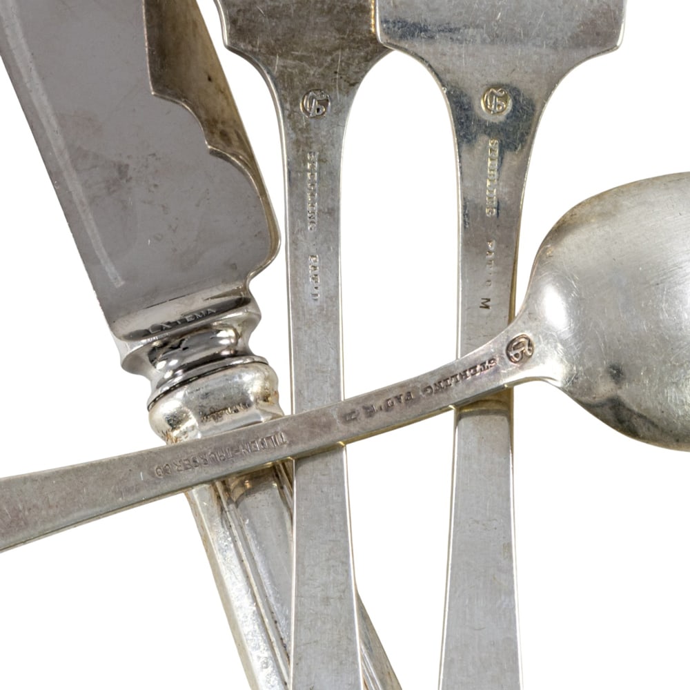 A sterling flatware set, Durgin, Fairfax - 3