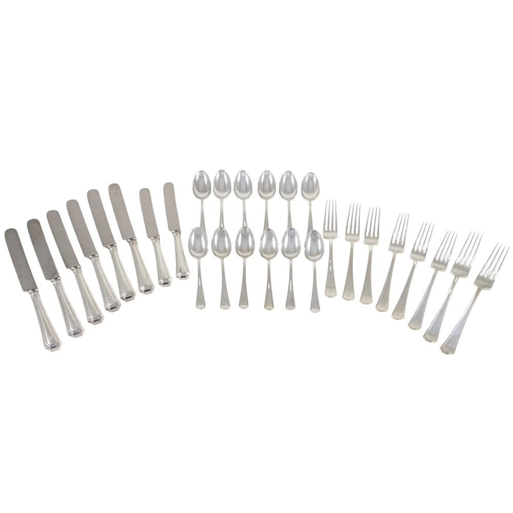 An assembled partial flatware set, Durgin/Gorham Mfg Co. - 2
