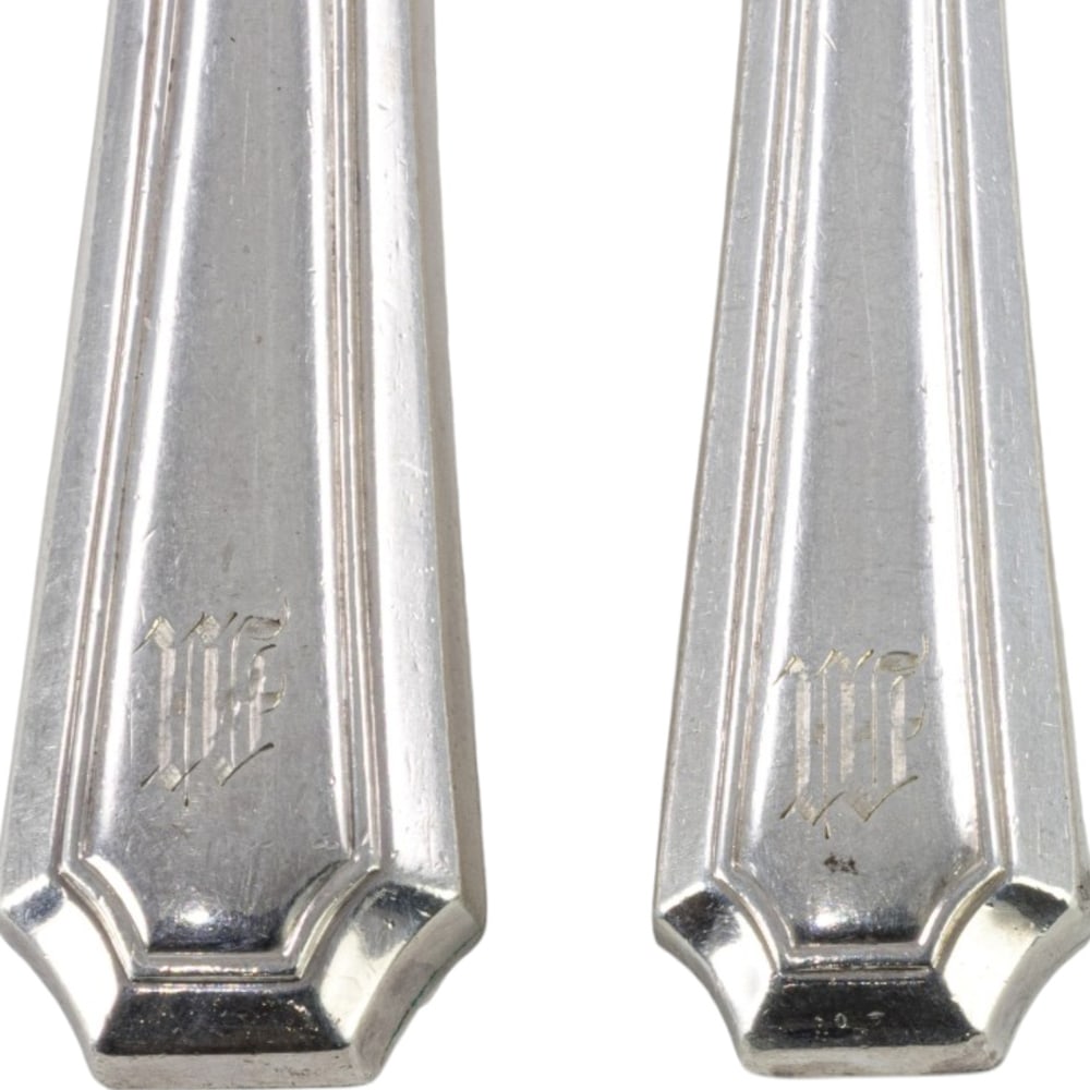 An assembled partial flatware set, Durgin/Gorham Mfg Co. - 3