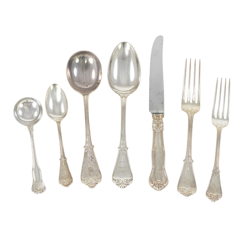 An assembled flatware set, Tiffany & Co (1 of 4)