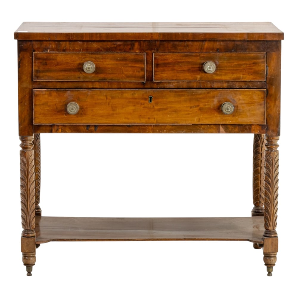 An English Classical work table circa 1830
