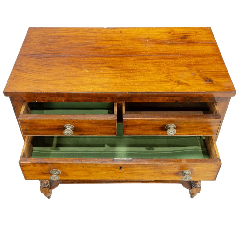 An English Classical work table circa 1830 - 3