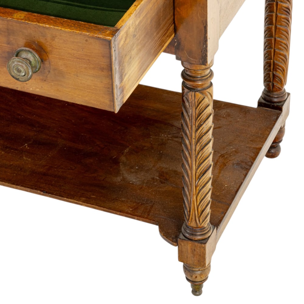 An English Classical work table circa 1830 - 5
