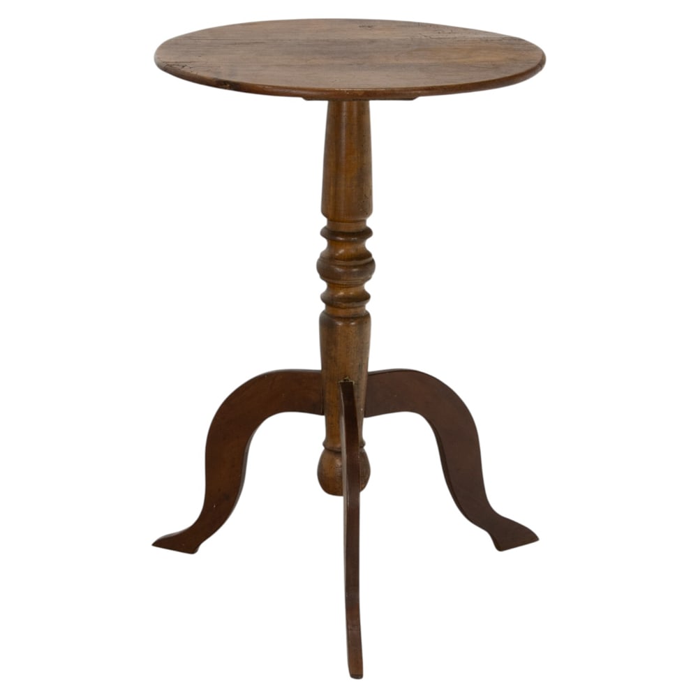 A walnut side table first half 19th century (1 of 2)