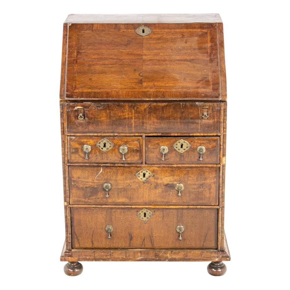 A William and Mary Diminutive slant front desk (1 of 6)