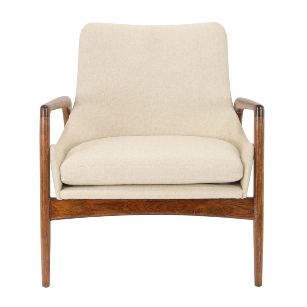 A 1B Kolford Larson lounge chair: A 1B Kolford Larson lounge chair, 29"h x 28"w x 27"d (overall); 17"h x 20.5"d (seat)