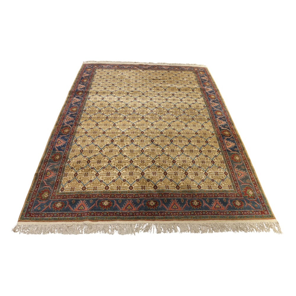 A semi antique Northwest Persian carpet: A semi antique Northwest Persian carpet, 9'10" x 6'11"