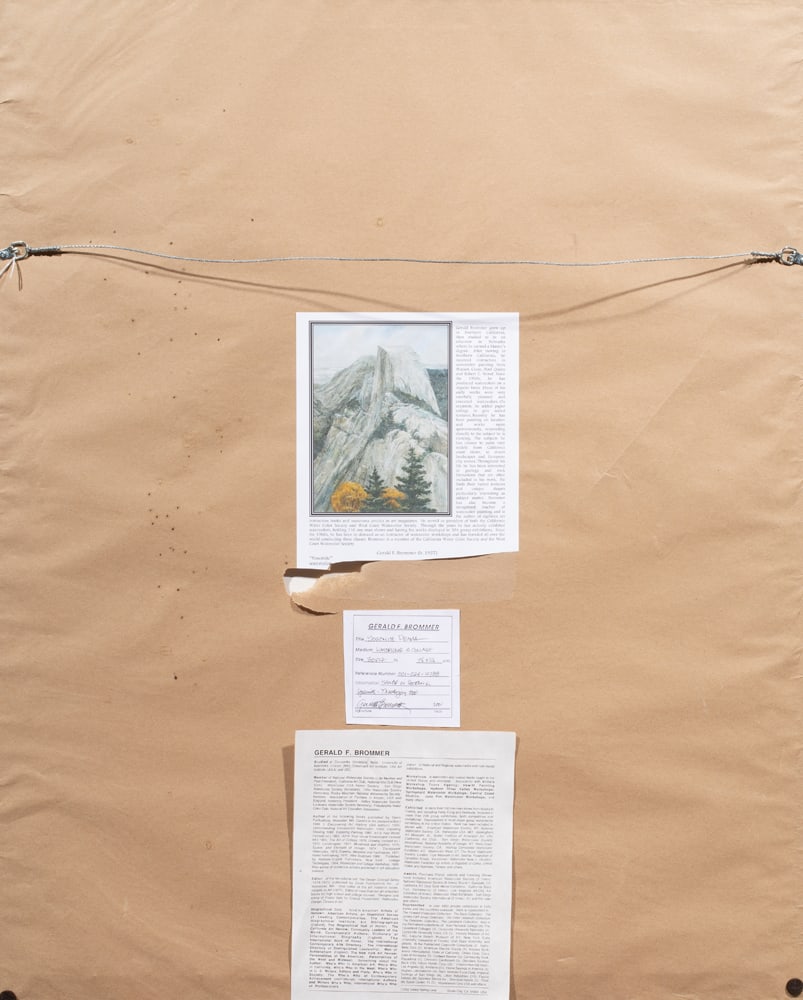 Work on paper, Gerald Brommer - 3