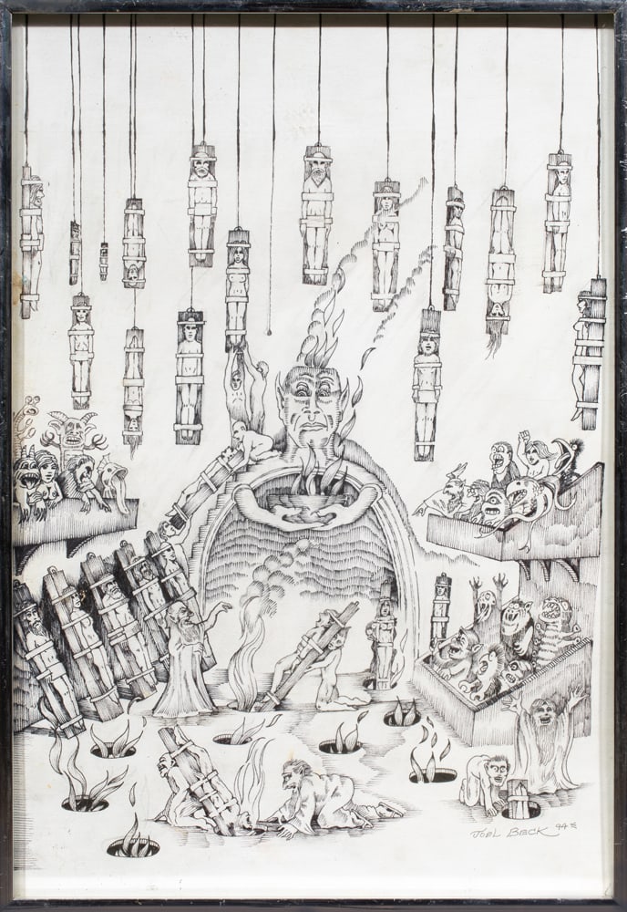 Work on paper, Joel Beck - 2