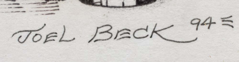 Work on paper, Joel Beck - 4
