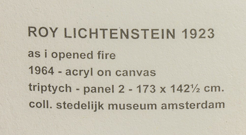 Print Triptych, Roy Lichtenstein - 10