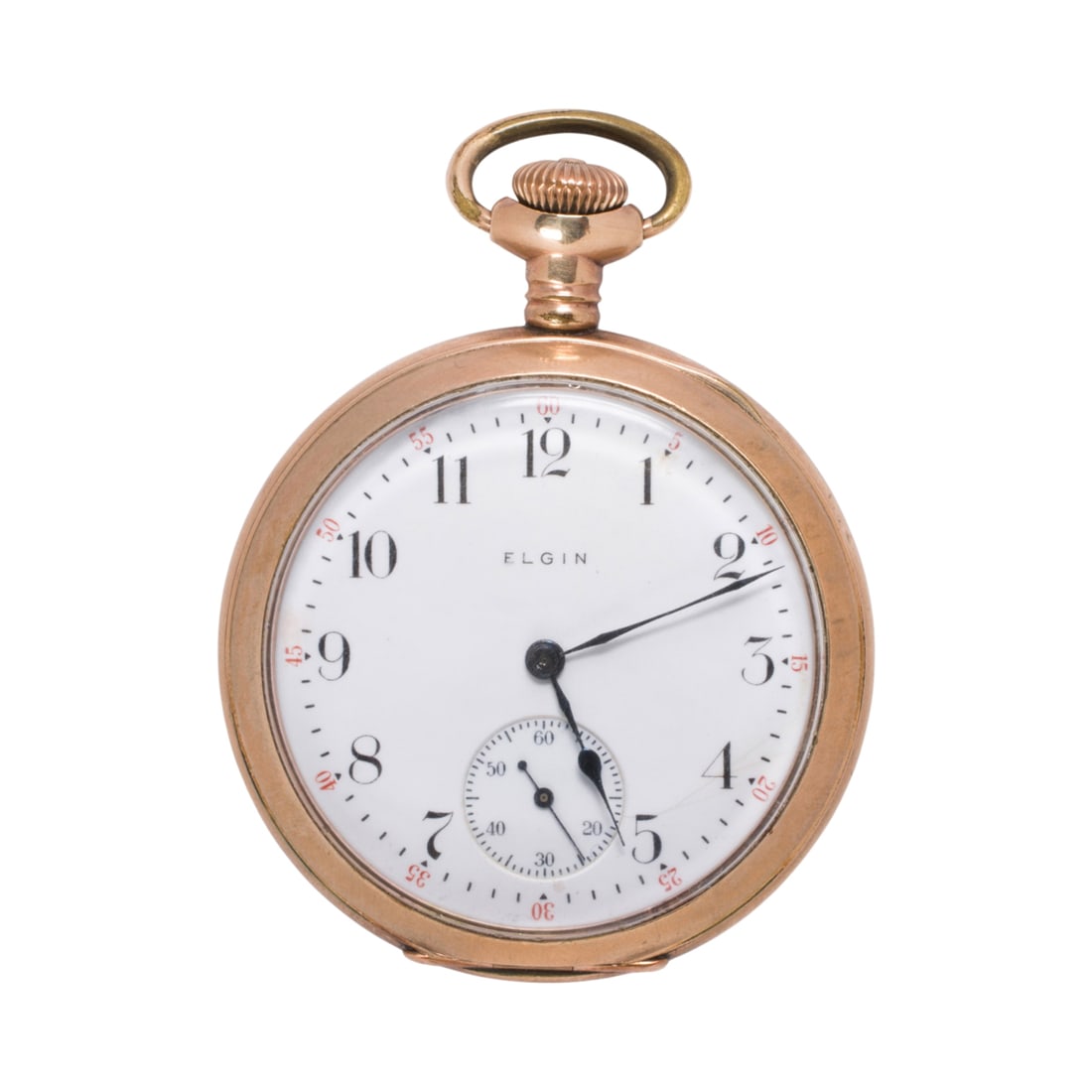 An Elgin gold-filled pocket watch (1 of 1)