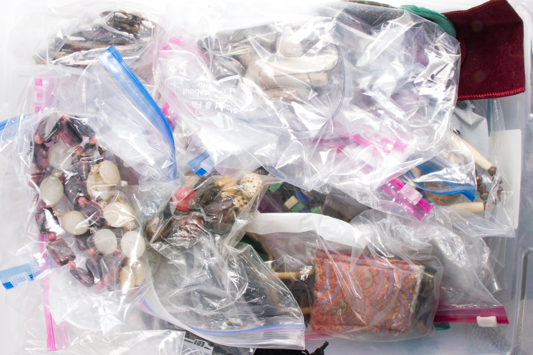 A very large group of miscellaneous jewelry: A very large group of miscellaneous jewelry Comprising a large assortment of jewelry; SOLD AS IS