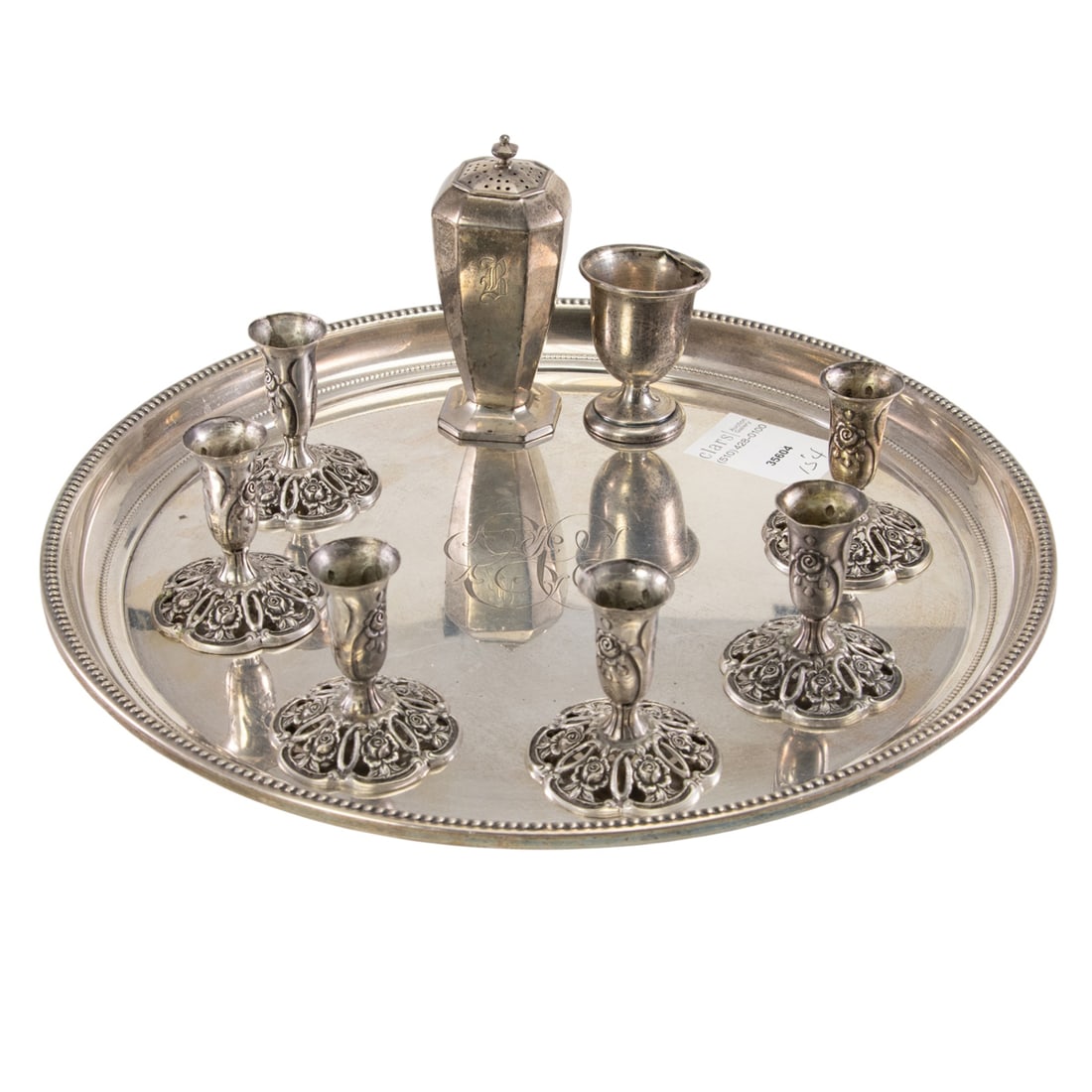 A group of sterling table articles (1 of 2)