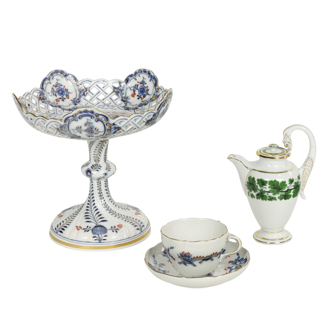 A group of Meissen porcelain (1 of 1)
