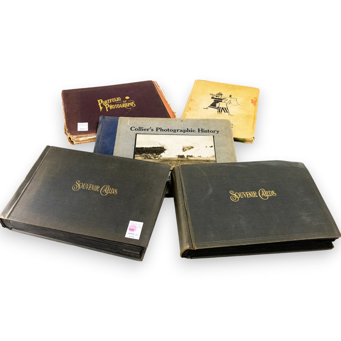 A collection of photograph books and vintage postcards (1 of 3)