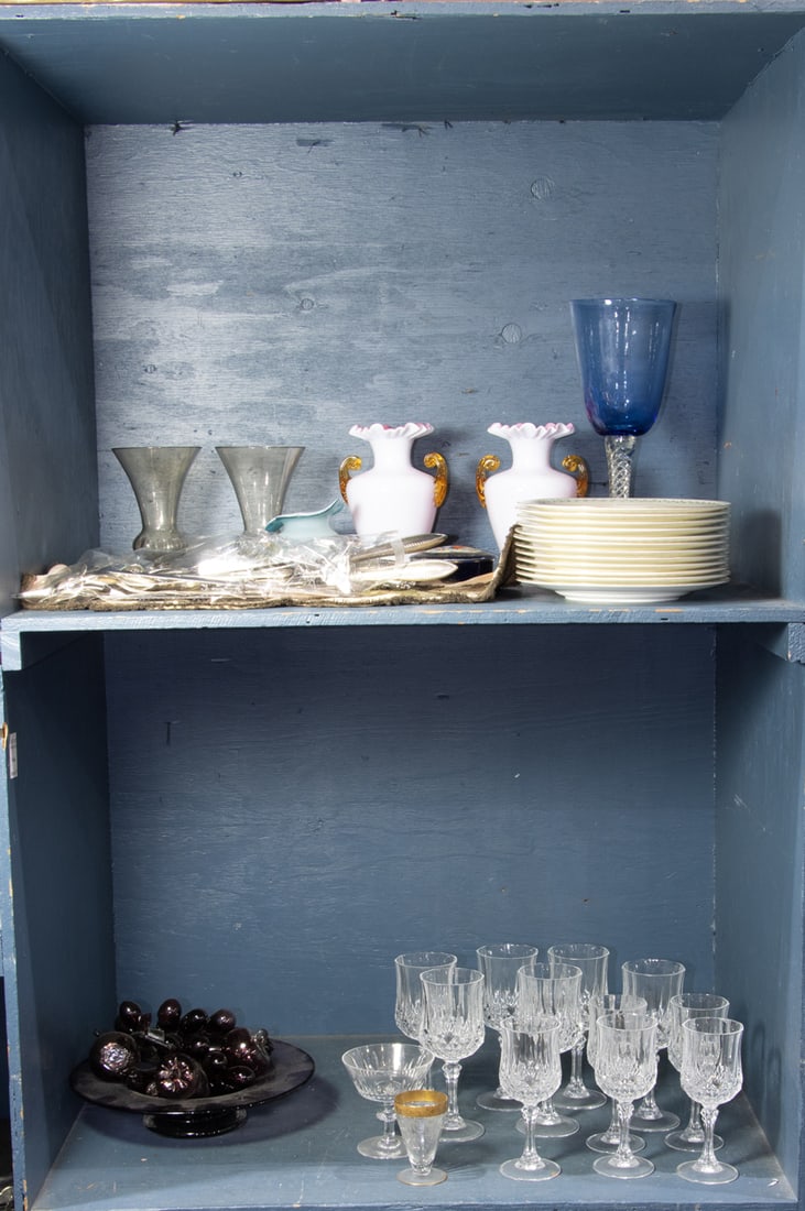 An assembled group of mostly glassware and dishware (1 of 1)