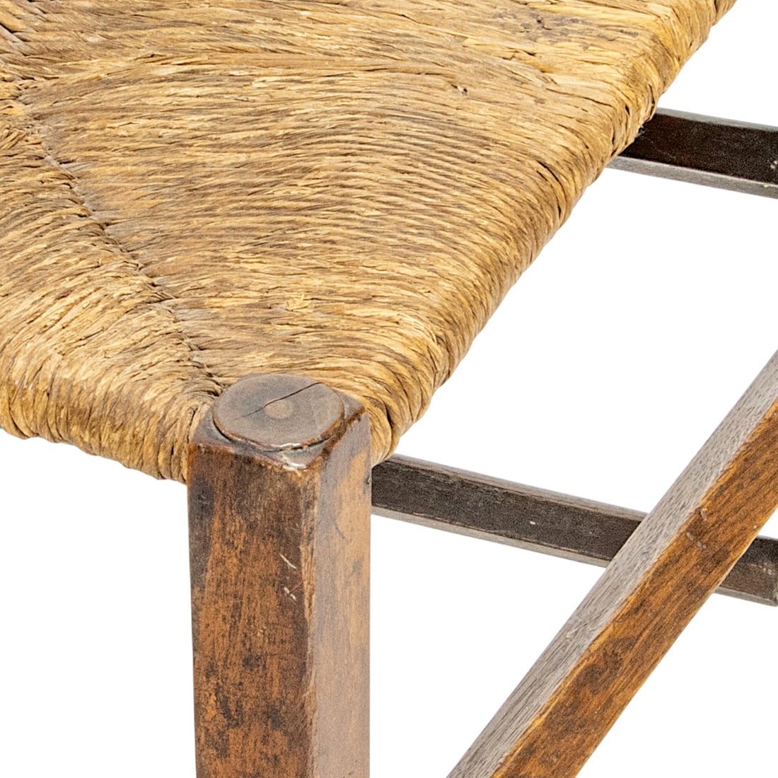 A Provincial partial ebonized side chair - 4