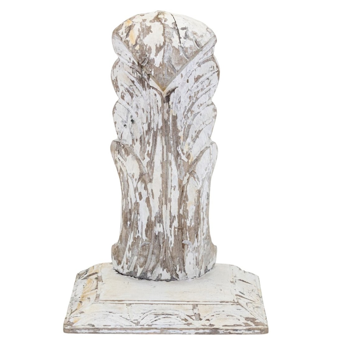A Neoclassical style painted wall bracket: A Neoclassical style painted wall bracket, 15"h x 10"w x 7"d