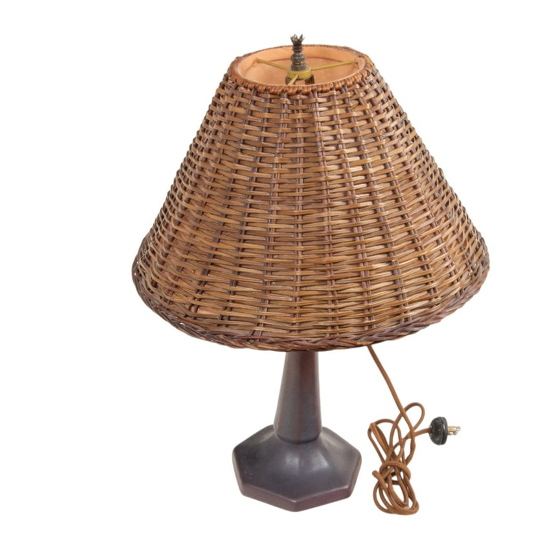 A Van Briggle art pottery lamp (1 of 1)