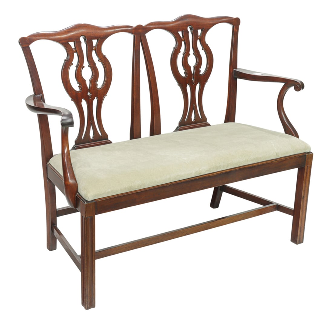 A Chippendale style seating group - 2