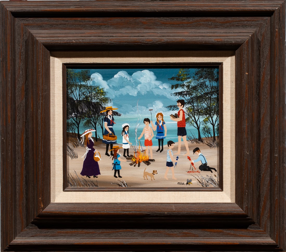 Painting, Mrs. B (Mary Ann Rugh Baker) (1 of 1)