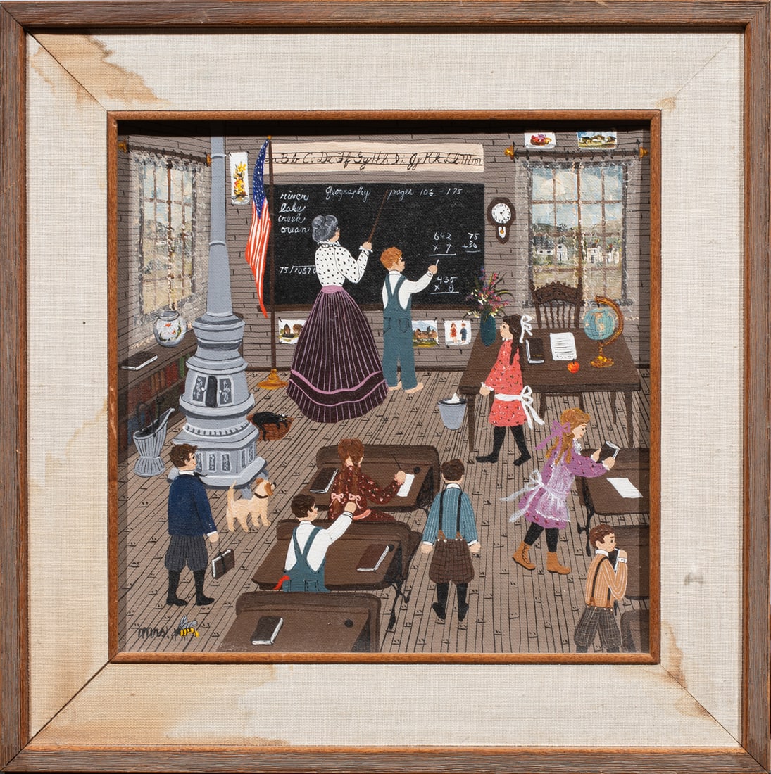 Painting, Mrs. B (Mary Ann Rugh Baker) (1 of 1)