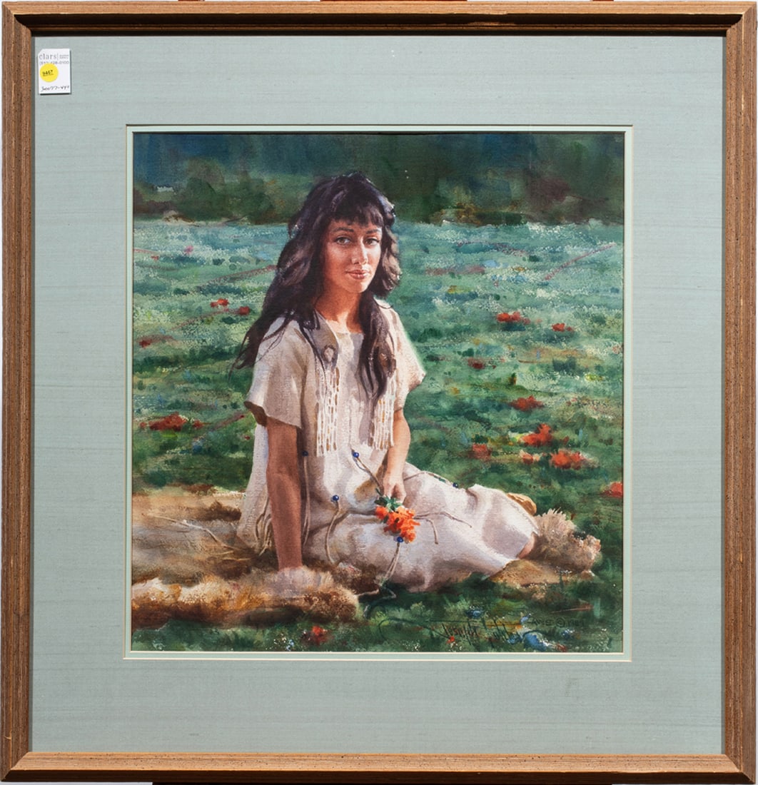 Watercolor, American School (20th century) (1 of 1)