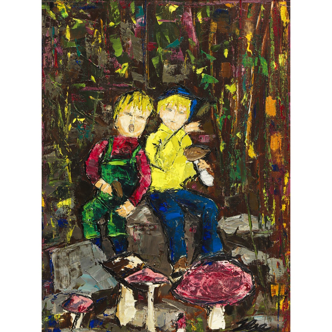 Painting, American School (20th century) (1 of 4)
