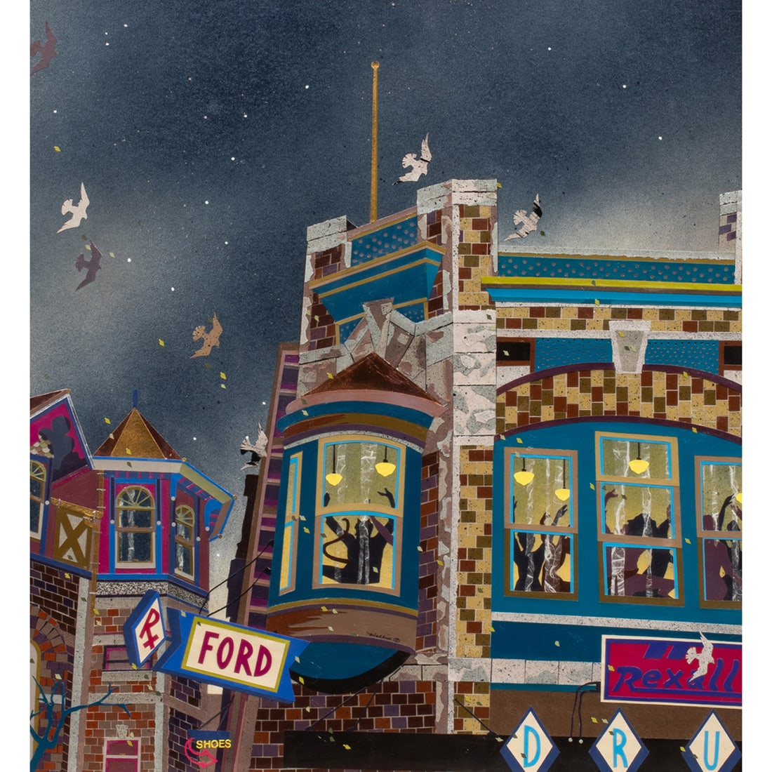 Collage, American School (20th century) (1 of 3)