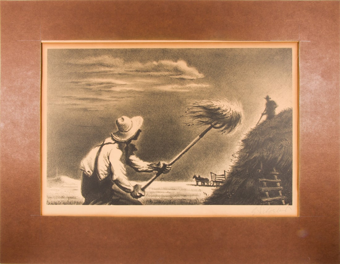 Print, Georges Schreiber - 2