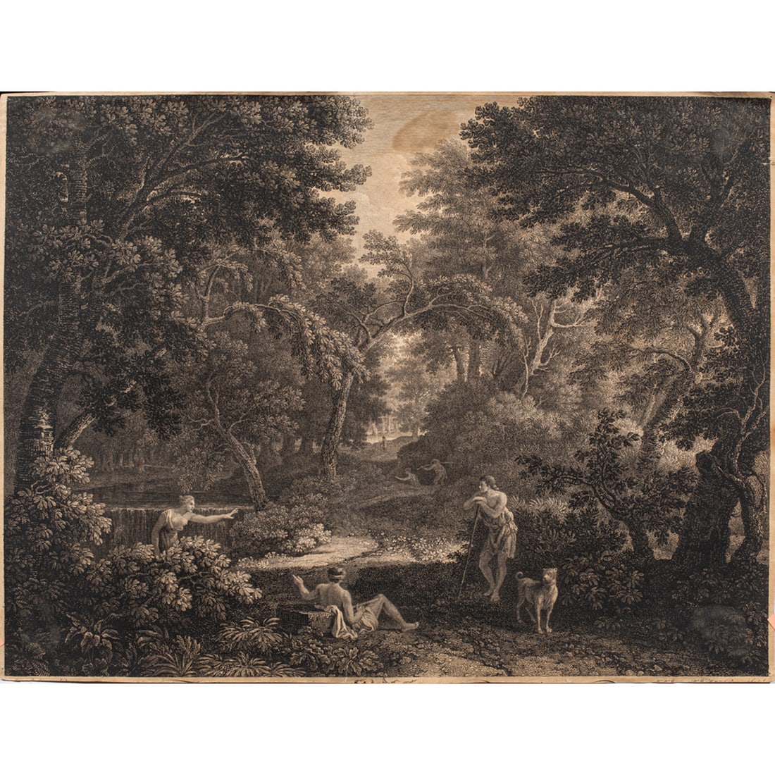 Print, William Woollett and John Browne