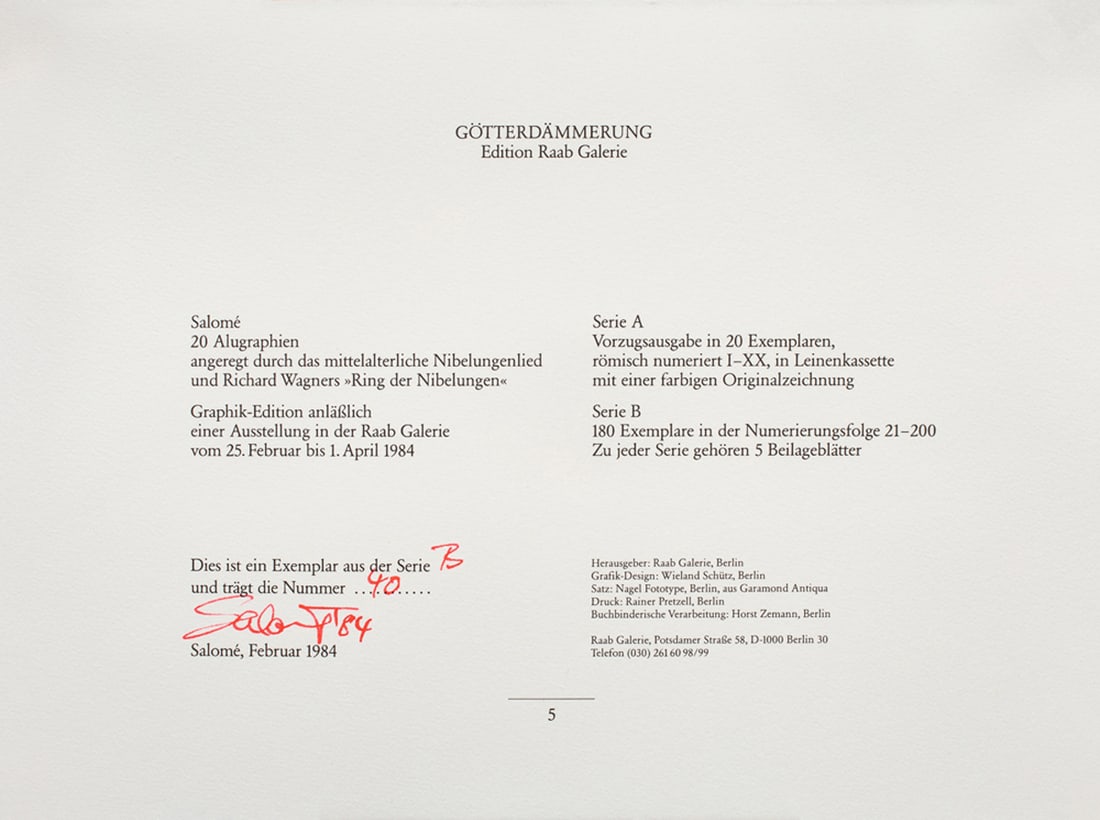 Portfolio, Salome - 6